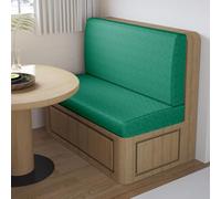 Genérico Juego de 2 Fundas elásticas Funda de Asiento de Caravana Stretch RV Dinette Fundas De Cojín para sofá Cama Muebles para caravanas y sofás Verde Juego de 2 (4 Piezas)