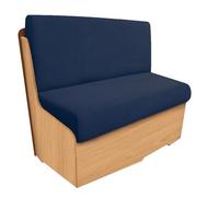 Genérico Juego de 2 Fundas elásticas RV Dinette Fundas De Cojín Funda de Asiento de Caravana para sofá de Dos plazas, Protector de Muebles para Autocaravana, Caravana o Coche Marina de Guerra