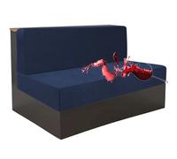 Genérico Juego de 2 Impermeables elásticas RV Dinette Fundas De Cojín para sofá de Dos plazas, Caravana o Autocaravana, Antideslizantes, para Muebles, Fundas para Asientos de sofá Marina de Guerra