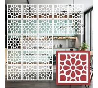 Genérico Juego de 29 Paneles divisores Colgantes para ambientes, Elegantes Paneles de Madera y plástico para decoración del hogar y la Oficina, Gruesos Paneles para Mayor privacidad y gestión