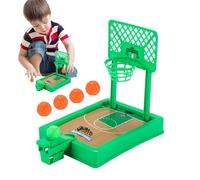 Genérico Juego de Baloncesto de Escritorio - Set de Tiro de aro, Juguete de Mesa Compacto | Juego de Escritorio Interactivo para Adultos, niños, Familiares, Viajes, Amantes del Baloncesto