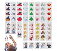 Genérico Juego de Bandera Mahjong, Set Portátil para Viajes De Fichas Mahjong con Maletín, 1 Juego de Fichas Familiar para Niños, Niñas y Adultos para Hogar, Viaje o Picnic