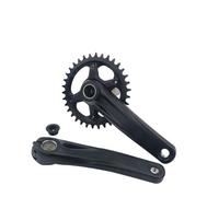 Genérico Juego de bielas MT510, 10, 11, 12 velocidades, Vela for Bicicleta montaña, piñón 170mm, 32T, 34T, 36T, 38T, BB52, MT500(Shimano 34T)