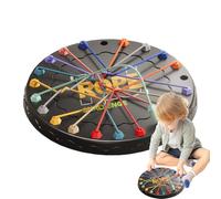 Genérico Juego de Brainy Knots - Juguete de desafío de Estrategia de Cuerda retorcida para más de 3 años | Juegos interactivos para desatar Nudos | Juegos de de Mesa para desatar cuer