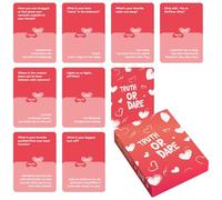 Genérico Juego De Cartas para Parejas | Juego Interactivo para Explorar Relaciones - Ideas Románticas Y Divertidas para Citas Noche De Parejas Actividades para San Valentín