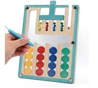 Genérico Juego de Clasificación de Colores por Imán | Magnético de Deslizamiento para Clasificar Colores - Juego de de Deslizamiento para Entrenar la Mente | para Viajes, Preescolar, Escuela,