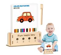 Genérico Juego De Combinación De Colores | Educativos - Herramienta Educativa para Niños a Partir de 4 Años Niños Niñas Aula Escuela Infantil