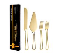 Genérico Juego De Cortadores De Queso Acero Inoxidable | Utensilios De Cocina Con Mango Ergronómico | Cocina - Espátula Repostería Utensilios Cortador Postres Tarta Pan