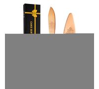 Genérico Juego de corte de pastel de boda,Juego de corte de pastel para boda - Cortador de tartas de decorativo y espátula para tartas | Cortador de de con espátula para con mango ergon