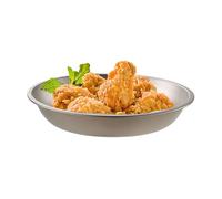 Genérico Juego de cuencos redondos de titanio puro | Plato de frutas para ensalada de camping de 250-600 ml | Vajilla ligera y calentable para el hogar | Contenedor de sopa portátil al aire libre