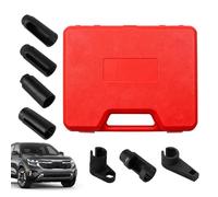 Genérico Juego De Dados, 7 Piezas Cromo Vanadio Acero Ergonómico, Juego De Bocinas Para Extracción De Sensores De Oxígeno, Para Reparaciones Domésticas Mantenimiento De Vehículos Y Taller