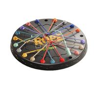 Genérico Juego de de Cuerda retorcida: desafío de Cuerda de Estrategia Cerebral de 23x23 cm, Desarrollo de Habilidades | Juguete Interactivo para desatar Nudos estratégicos ABS con Colores,