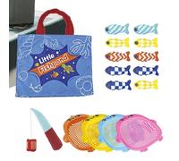 Genérico Juego de de Tela,Educativo de Tela - Desarrolla Habilidades Motoras Finas con Juego de - para Preescolares Niños Niñas Amigos Padres