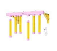 Genérico Juego De Desafío Reflex Drop Sticks, con Diseño USB C Recargable, 1 Juego, Juguete De Entrenamiento De Desafío De Coordinación -Mano, De Drop Stick, Sin Montaje De Taladro, para Uso De Niños