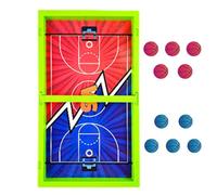 Genérico Juego De Disco De, con Juego De Catapulta con Puntería De Precisión, 36x21x2,5 Cm, De Mesa De Hockey De Mesa, De Disco De Rápido, Batalla Educativa para Dos Jugadores, para Fie