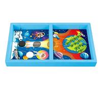 Genérico Juego De Disco De, con Juego De Catapulta con Puntería De Precisión, 36x21x2,5 Cm, De Mesa De Hockey De Mesa, De Disco De Rápido, Batalla Educativa para Dos Jugadores, para Fie