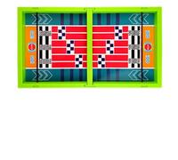 Genérico Juego De Disco De, con Juego De Catapulta con Puntería De Precisión, 36x21x2,5 Cm, De Mesa De Hockey De Mesa, De Disco De Rápido, Batalla Educativa para Dos Jugadores, para Fie