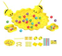 Genérico Juego De,Divertido Juego Magnético De Abejas - Juguete Educativo Interactivo para Preescolares Que Desarrolla Habilidades para Niños Y Niñas para Viajes Hogar Y Tiempo De