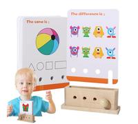 Genérico Juego De Emparejar para Niños | Educativo Interactivo | Cartas De Emparejar Y Clasificar para Aprender Formas - para Niños de 3 Años, Preescolares, Hogar, Aula, Viaje, Jardín de Infancia