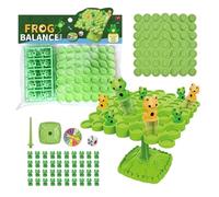 Genérico Juego de Equilibrio - Juego de apilamiento | Juguete de Equilibrio de Pila de, de Mesa de equlibrio de Juguete de Tablero Educativo, Bloques de construcción de Viaje, para Adultos, fam