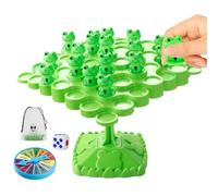 Genérico Juego de Equilibrio para Adultos,de Mesa Interactivo con Rana Animada | Juego de Mesa - para Familia Padres e Hijos Cumpleaños Niños Adultos Preescolar Niñas Niños