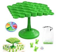 Genérico Juego De Equilibrio Ranas | Interactivo Dos Jugadores Padre E Hijo | Juguete De Equilibrio Y Juego De Mesa con Rana - para Niños Y Niñas De 3+ Años, Cumpleaños, Coordinación