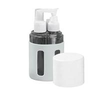 Genérico Juego de Frascos de Viaje | Dispensador Vacío 4 en 1 con Pulverizador,Envases de Viaje para Artículos de Aseo,Ideales, Champú, Loción, Perfume, Cosmética, Viajes,