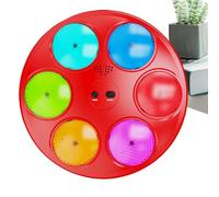 Genérico Juego de Golpear Topos - Juego Golpear Topo,Juguete De Mesa con Luz Interactiva para Niños Niñas Aprendizaje Temprano | Divertida Actividad Familiar para Interior Exterior Cumpleaños