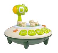 Genérico Juego De Golpear Y Aporrear - Forma De Platillo Volante Interactivo Portátil,Juguete De Mesa para Golpear | para Cumpleaños Navidad Año Nuevo Guardería Infantil