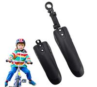 Genérico Juego De Guardabarros para Bicicleta - GuardabarrosPara Bicicleta | GuardabarrosUniversal | Cubierta De Rueda Delantera Trasera | Construcción De Flexible, Solución De Fácil Instalación | D