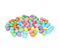 Genérico Juego De Huevos De Pascua Artificiales: Decoraciones Navideñas De Espuma con Purpurina, Piezas De Exhibición Artesanales Coloridas, De Relleno De Cesta, Suministros para En Co