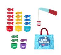Genérico Juego de : Juego Educativo 10 en 1 con Vasos apilables para el Desarrollo | Criaturas Marinas de Peluche con Varillas magnéticas y anidados, Kit cognitivo para Contar números, clasificar co
