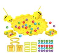 Genérico Juego De | Juego Magnético De Abejas - Juguete Educativo Interactivo para Preescolares Que Desarrolla Habilidades para Niños Y Niñas para Viajes Hogar Y Tiempo De