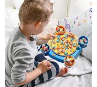 Genérico Juego de - Juguete Educativo Interactivo Eléctrico y Musical,Juego de Mesa de | para la Actividad Educativa el Desarrollo de Habilidades Motoras Finas el Preescolar