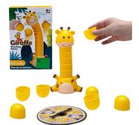 Generico Juego de Juguetes Apilables Jirafa | Interactivo Jirafa Juego Educativo,Juegos de Equilibrio y Apilamiento | Para Escuela Primaria Guardería Casa Familia Mañana Recreación