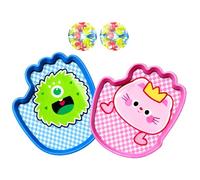 Genérico Juego de lanzar y atrapar Pelotas: Divertido Juego de Lanzamiento Interactivo | Deportivo para familias, niños, jardín, Parque, guardería, Desarrollo Interior al Aire Libre, Tiempo de, DIV