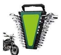 Genérico Juego de llaves combinadas métricas,Juego de llaves combinadas | de herramientas para de alta resistencia - Tamaños métricos de 6-32 mm, juego de de 12 piezas, herramientas manuale