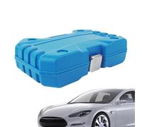 Genérico Juego De Llaves Purgado Frenos,7 Piezas Portátiles 7-12 mm con Estuche | Kit De Purgado Freno Y Embrague,para Técnicos y Aficionados al Bricolaje, SUV Autocaravana Camioneta Motocicleta