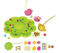 Genérico Juego De Magnético - PVC, Juguetes Interactivos Magnéticos De, Diversión Educativa | Juego De Mesa De Captura para Desarrollar Habilidades, Juguete para Atrapar Abejas para Niños En Edad P