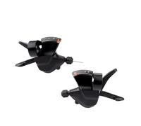 Genérico Juego de mandos de Cambio, Compatible con Shimano, SL-M315 2x7 3x8 | Set Altus tipo gatillo, 2x8, 3x7, izquierdo 2/3 vel., derecho 7/8 vel., mecánico