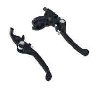 Genérico Juego de manetas embrague freno plegables para CRF KLX,para Pit Pro Racing Xmotos BSE KAYO piezas para motos para cross(C)