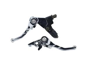 Genérico Juego de manetas embrague freno plegables para CRF KLX,para Pit Pro Racing Xmotos BSE KAYO piezas para motos para cross(B)