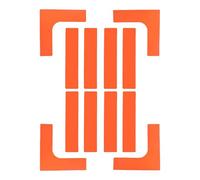 Generico Juego de marcador de línea de corte, kit de marcado de Pickleball | Frontera de campo de banco para el exterior para el límite de vuelco de los marcadores | Anti-Slip Sports