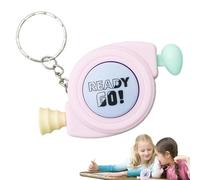 Genérico Juego De Memoria Rítmica - Mini Consola Portátil Juego Electrónico para Niños | De Entrenamiento De Reflejos Portátil, Dispositivo, Botón Emergente, De De Reacció