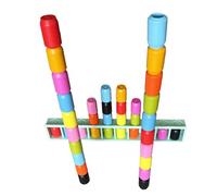 Genérico Juego de Memoria y Parejas, Juguete de Adivinación de Colores de Botellas, Juego Mental De Emparejar Colores De Botellas para Guardería Casa Viajes Fiestas Jardín De Infancia