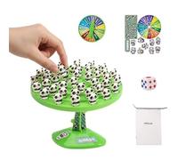 Genérico Juego de Mesa Árbol del Equilibrio,Aprendizaje Temprano Interactivo | De Mesa del Árbol De Equilibrio Panda | para Familia Niños Niñas Cumpleaños Viajes Días de Lluvia