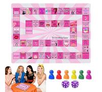 Genérico Juego De Mesa De Bebidas | Juego De Mesa Divertido para Adultos Y Familias | Actividades Interactivas Portátiles para Interior Exterior Y Campamentos con Diversión Familiar