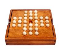 Genérico Juego De Mesa De Mármol: Aristocrático Individual De Madera De 15x15 Cm, Juegos De Nobles Individuales, Desafío De Para Pasatiempos De Ocio | Ayudante De Ejercicio De Pens