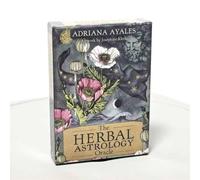 Genérico Juego de Mesa de oráculo de astrología Herbaria, 55 Cartas para alquimizar la curación de Plantas Antiguas y la sabiduría astrológica Herbal Astrology Oracle