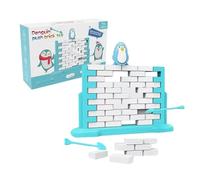 Genérico Juego de Mesa Familiar: Juego Interactivo Brick Stack, Juguete Educativo | Juegode Inteligencia de Aprendizaje Creativo, Divertido desafío de para niños, niñas, Adolescentes, Actividades